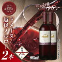 【ふるさと納税】無地熨斗 ドメーヌ・越後メルロー 赤 750ml 2本セット アグリコア 越後ワイナリー 南魚沼市産メルロー 辛口 ミディアムボディ アルコール...