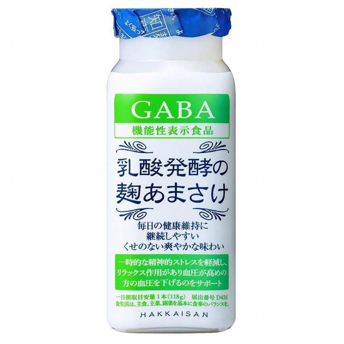 【ふるさと納税】八海山 乳酸発酵の麹あまさけGABA118g 1ケース(40本入り) | 飲料 あまざけ ソフトドリンク 人気 おすすめ 送料無料