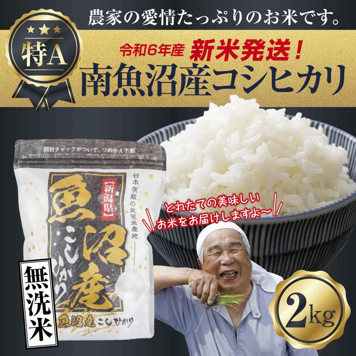 【ふるさと納税】【新米発送】「無洗米」 令和6年産 新潟県 