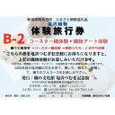 【ふるさと納税】塩沢織物体験旅行券B-2(コースター織体験+織物アート体験) | 券 人気 おすすめ 送料無料