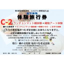 【ふるさと納税】塩沢織物体験旅行券C-2(ランチョンマット織体験+織物アート体験) | 券 人気 おすすめ 送料無料