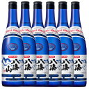 【ふるさと納税】ドジャース公式日本酒 特別本醸造 八海山 ブルーボトル 720ml×6本 | お酒 さけ ギフト 人気 おすすめ 送料無料 ドジャース