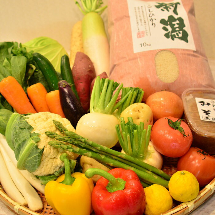 【ふるさと納税】聖籠町を食べ尽くせ!お楽しみセット3