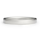 【ふるさと納税】純チタン平打リング(幅2.5mm)11号【1643413】