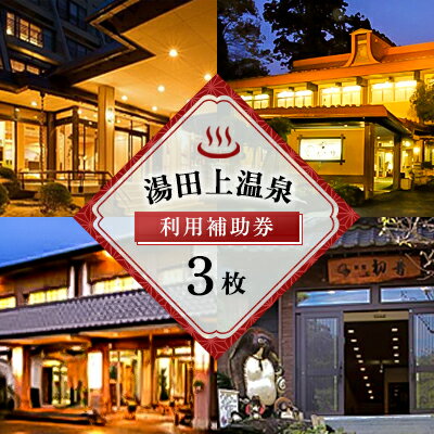 34位! 口コミ数「0件」評価「0」湯田上温泉利用補助券＜3枚＞　【旅行・温泉】