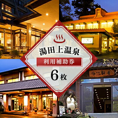 【ふるさと納税】湯田上温泉利用補助券<6枚> 旅行