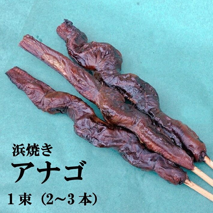 【ふるさと納税】浜焼きアナゴ　串焼き　1束2～3本入　石井鮮魚店