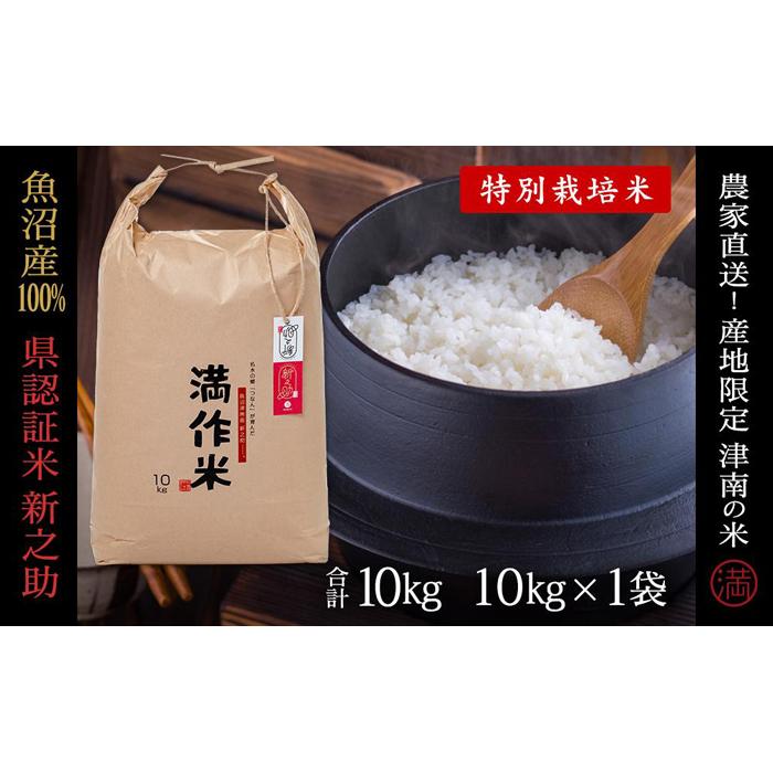 26位! 口コミ数「0件」評価「0」県認証 魚沼津南産新之助 10kg 産地限定！農家直送