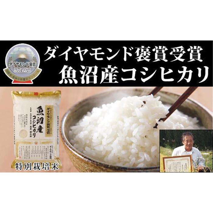 26位! 口コミ数「0件」評価「0」最高級魚沼産こしひかり　【ダイヤモンド褒賞受賞　特別栽培米】5kg×1