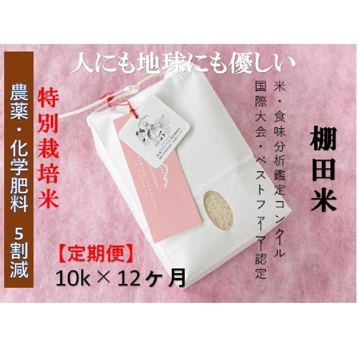 13位! 口コミ数「0件」評価「0」【定期便】魚沼コシヒカリ　苗場プリンセス　特別栽培米　農薬化学肥料5割減　精米（10kg）×12回