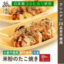 【ふるさと納税】グルテンフリー 米粉のたこ焼き 100個入 卵不使用【配送不可地域:離島】【1563123】