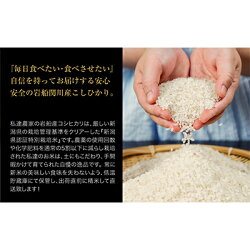 【ふるさと納税】横山農産のお米 こしひかり精米6kg(2kg×3袋)【1347088】 画像1
