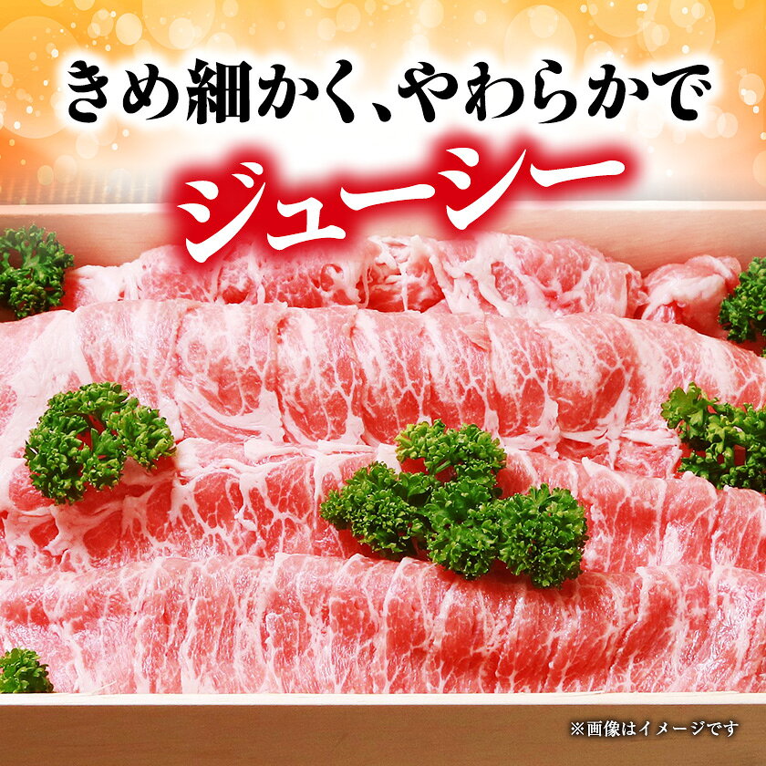 【ふるさと納税】[小分けパックがうれしい] 越後もち豚肩ロース肉(しゃぶしゃぶ用) 合計900g_ もち豚 肩ロース しゃぶしゃぶ 美味しい 豚肉 小分けパック 人気 おすすめ 【配送不可地域：離島】【1644024】