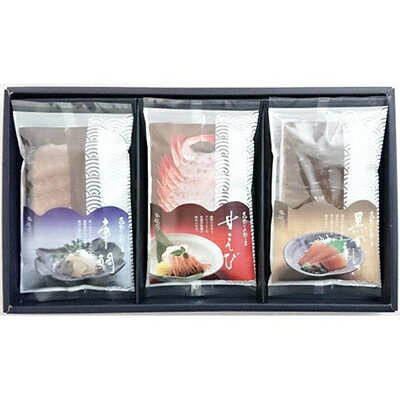 【ふるさと納税】かねみつ 昆布じめ刺身詰合せ3種【配送不可地域:離島】【1234320】