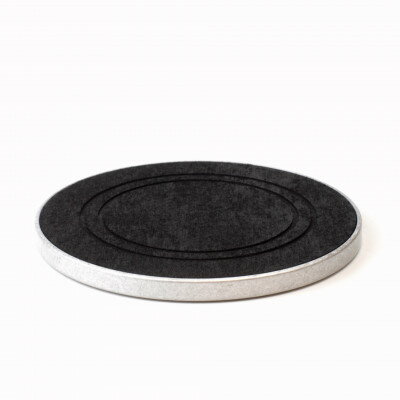 【高岡銅器】KISEN Bottle Coaster ECLIPSE Silver【1371693】