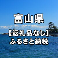 富山県への寄付(返礼品はありません)