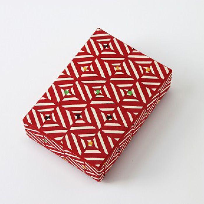 【ふるさと納税】型染めはがき箱 | はがき入れ はがき 葉書 箱 おしゃれ 工芸 工芸品 お礼の品 小物入れ ボックス ハガキ富山県 富山市 富山 北陸 ふるさ...