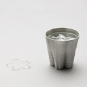 【ふるさと納税】HT+51 高岡錫器「さくらさく L」 錫 コップ タンブラー 酒器 日本製 ギフト プレゼント 民芸品 工芸品 食器