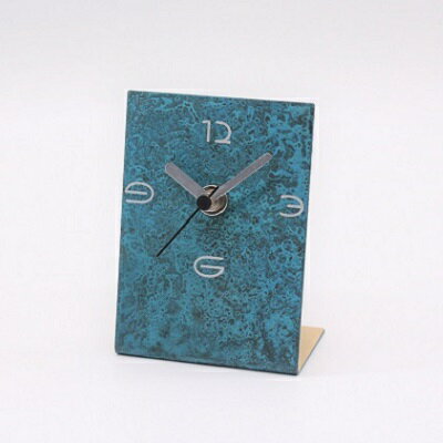 momentum factory Orii 卓上型スタンド時計（オリイブルー） 高岡銅器 ギフト プレゼント 贈り物 モメンタムファクトリー 富山　