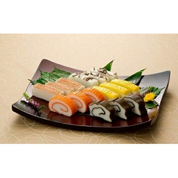 【ふるさと納税】大型蒲鉾5本入（赤巻・昆布巻・黄角・焼き・しぐれ） 箱入ギフト かまぼこ セット 富山 詰め合わせ ギフト 贈り物　【魚貝類 加工食品 練り物】のサムネイル