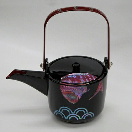 【ふるさと納税】螺鈿細工 銚子 鯛に青海波 工芸品 民芸品 伝統技術のサムネイル