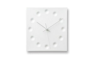 【ふるさと納税】Drops draw the existance /（KC03-23）Lemnos レムノス 時計 【工芸品 装飾品 民芸品 伝統技術 インテリア 時計 掛け時計】 お届け：※申込状況によりお届け迄1～2ヶ月程度かかる場合があります。