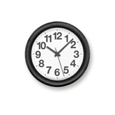 23位! 口コミ数「0件」評価「0」Clock A Small / ブラック（YK15-03 BK）Lemnos レムノス 時計　【工芸品 装飾品 民芸品 伝統技術 インテリア･･･ 