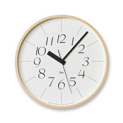 9位! 口コミ数「1件」評価「5」RIKI CLOCK RC ［電波時計］/（WR08-26） Lemnos レムノス 時計　【インテリア】　お届け：※申込状況によりお届け迄･･･ 