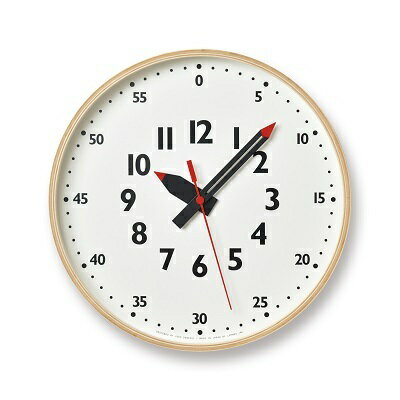 掛け時計 受賞多数 時計 fun pun clock Mサイズ YD14-08 M 壁掛け時計 Lemnos レムノス インテリア　【 富山県高岡市 】　お届け：※申込状況によりお届け迄1～2ヶ月程度かかる場合があります。