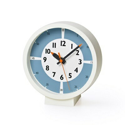 7位! 口コミ数「1件」評価「5」fun pun clock with color! for table /ライトブルー （YD18-05LBL）Lemnos レムノス 時計･･･ 