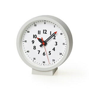 【ふるさと納税】置き時計 受賞多数 時計 fun pun clock for table YD18-04 掛け時計 Lemnos レムノス 壁掛け時計 インテリア 【 富山県高岡市 】 お届け：※申込状況によりお届け迄1～2ヶ月程度かかる場合があります。