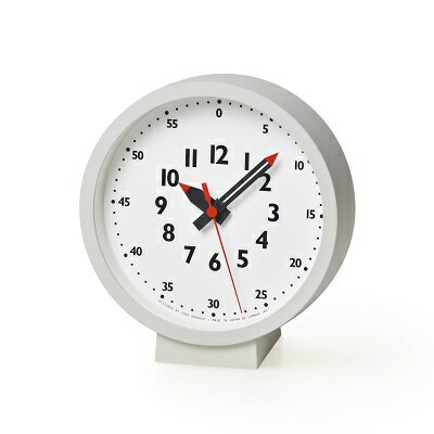 置き時計 受賞多数 時計 fun pun clock for table YD18-04 掛け時計 Lemnos レムノス 壁掛け時計 インテリア　【 富山県高岡市 】　お届け：※申込状況によりお届け迄1～2ヶ月程度かかる場合があります。