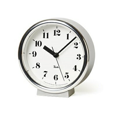 RIKI ALUMINUM CLOCK /（WR06-29）　【インテリア 時計 スタンド付属 時刻】