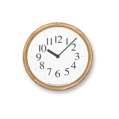 置き時計・掛け時計人気ランク29位　口コミ数「0件」評価「0」「【ふるさと納税】Clock B/ ナチュラル（YK21-16NT）Lemnos 掛け時計　【装飾品 民芸品 工芸品 伝統技術 インテリア】　お届け：※申込状況によりお届け迄1～2ヶ月程度かかる場合があります。」