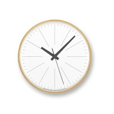 ラインの時計 PLY/(YK21-13)Lemnos 掛け時計 [装飾品 民芸品 工芸品 伝統技術 インテリア] お届け:※申込状況によりお届け迄1〜2ヶ月程度かかる場合があります。