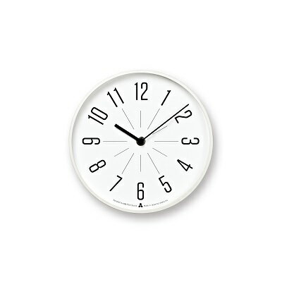 JIJI / ホワイト （AWA13-03 WH） レムノス Lemnos 時計　【装飾品 民芸品 工芸品 伝統技術 インテリア】　お届け：※申込状況によりお届け迄1～2ヶ月程度かかる場合があります。