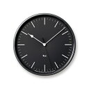 【ふるさと納税】RIKI STEEL CLOCK［電波時計］/ブラック（WR08-24 BK） レムノス Lemnos 時計 【装飾品 民芸品 工芸品 伝統技術 インテリア】 お届け：※申込状況によりお届け迄1～2ヶ月程度かかる場合があります。