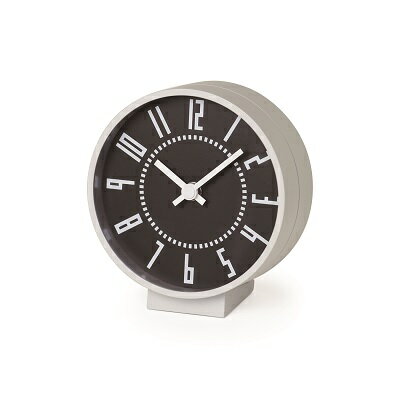 eki clock s / ブラック（TIL19-08 BK） レムノス Lemnos 時計　【工芸品 装飾品 民芸品 工芸品 伝統技術 インテリア】　お届け：※申込状況によりお届け迄1～2ヶ月程度かかる場合があります。