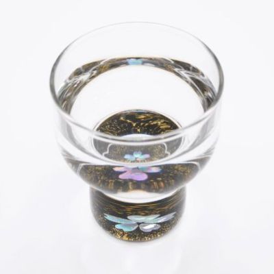 [高岡漆器]杯 金桜(貝入)黒 民芸品 工芸品 伝統技術