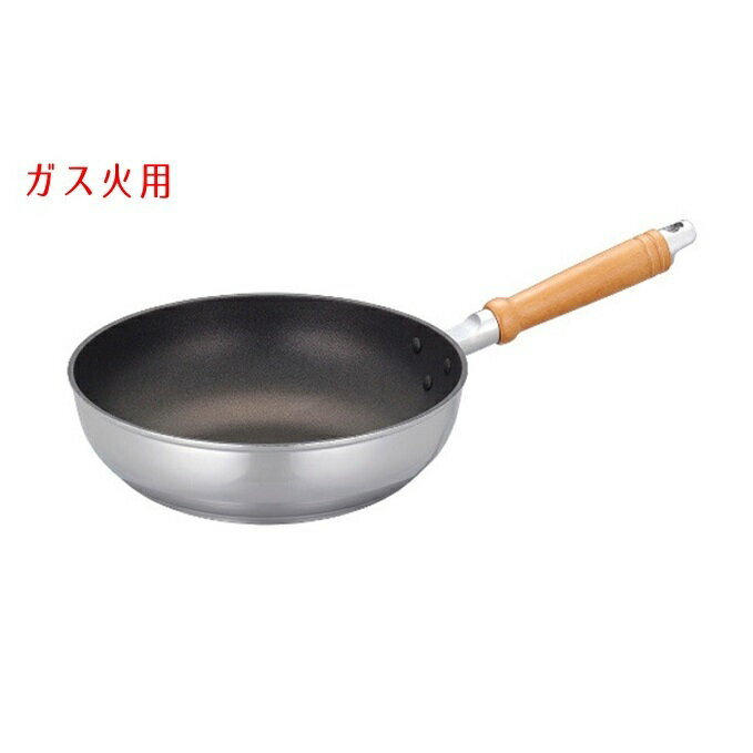 【ふるさと納税】【ガス火用】マイスターいため鍋28cm（訳アリ）　【装飾品 民芸品 工芸品 伝統技術】のサムネイル