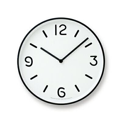 MONO Clock / ホワイト(LC10-20A WH) [工芸品 装飾品 民芸品 時計 壁掛け時計 伝統技術 インテリア おしゃれ 奈良雄一 シンプル モダン シンプル ]