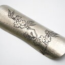 【ふるさと納税】【高岡銅器】銅茶則　桜彫金　【 民芸品 工芸品 雑貨 キッチン用品 お茶道具 桜 文様 手彫り 茶葉 香り 】