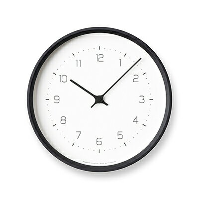 NEUT wall clock / ブラック(KK22-09 BK) [ 民芸品 工芸品 伝統技術 インテリア モダン クラシック 調和 ニュートラル 上質 天然 ホワイトアッシュ 時計 シンプル ]