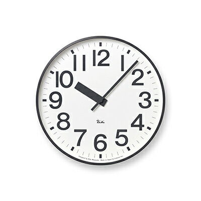 RIKI PUBLIC CLOCK / (WR22-07) [ 民芸品 工芸品 伝統技術 インテリア 渡辺力 公共時計 デザイン 親しみ易さ 重視 ホームユース 文字盤 ]