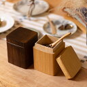 【ふるさと納税】COFFEE STOCKER コーヒーストッカー コーヒーキャニスター KIRIFT キリフト 総国産桐使用 蜜蝋タイプ 焼桐タイプセット 雑貨 日用品 工芸品 民芸品 伝統技術(3)