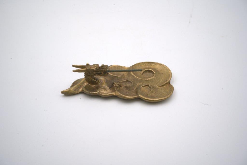 [高岡銅器]香皿UNRYUU うす茶