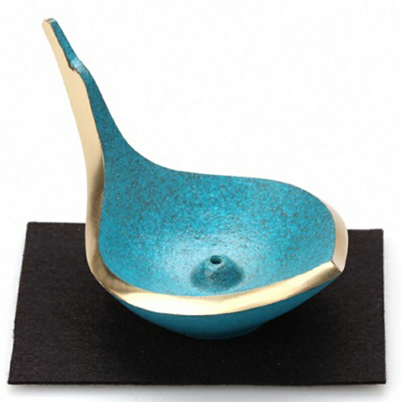【ふるさと納税】三枝惣太郎 INCENSE STAND SWAN 高岡銅器 お香立て アクセサリーホルダー インテリア 民芸品 工芸品 雑貨 小物 アクセサリー入れ FAD-0041
