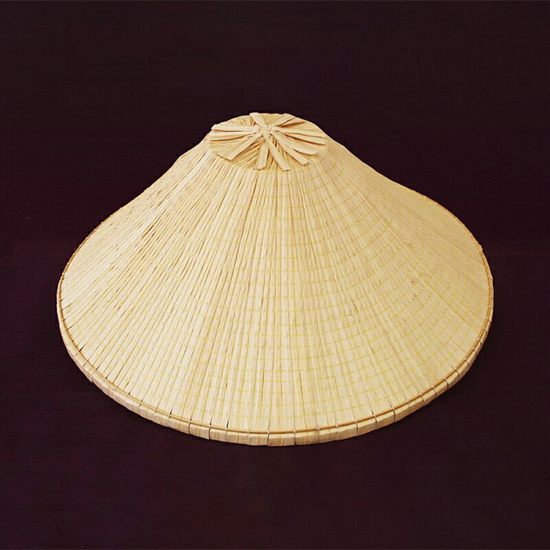 【ふるさと納税】富士笠 径42cm 民芸品 工芸品 ファッション小物 福祉用品 FAD-0106