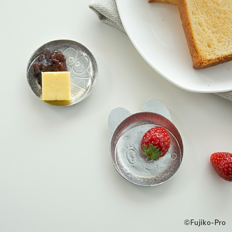 【ふるさと納税】ドラえもん ＆ ドラミちゃん 豆皿 セット 能作 ドラえもんシリーズ 錫 皿 小皿 ギフト FAD-0522