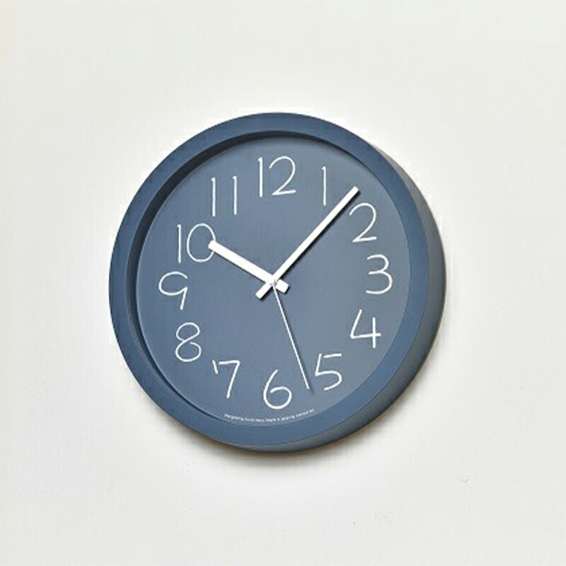 【ふるさと納税】CHALK / ネイビー(NY18-08 NV) レムノス Lemnos 時計 装飾品 民芸品 工芸品 伝統技術 インテリア お届け:※申込状況によりお届け迄1〜2ヶ月程度かかる場合があります。 FAD-0600